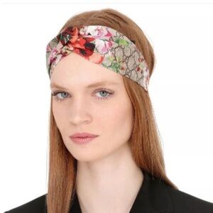 Floral Print Headband GUCCI FLORA with box